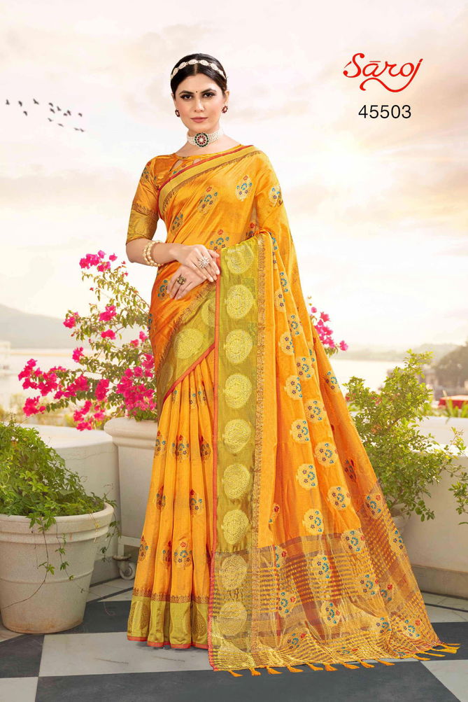 Nazzakat By Saroj Designer Sarees Catalog
